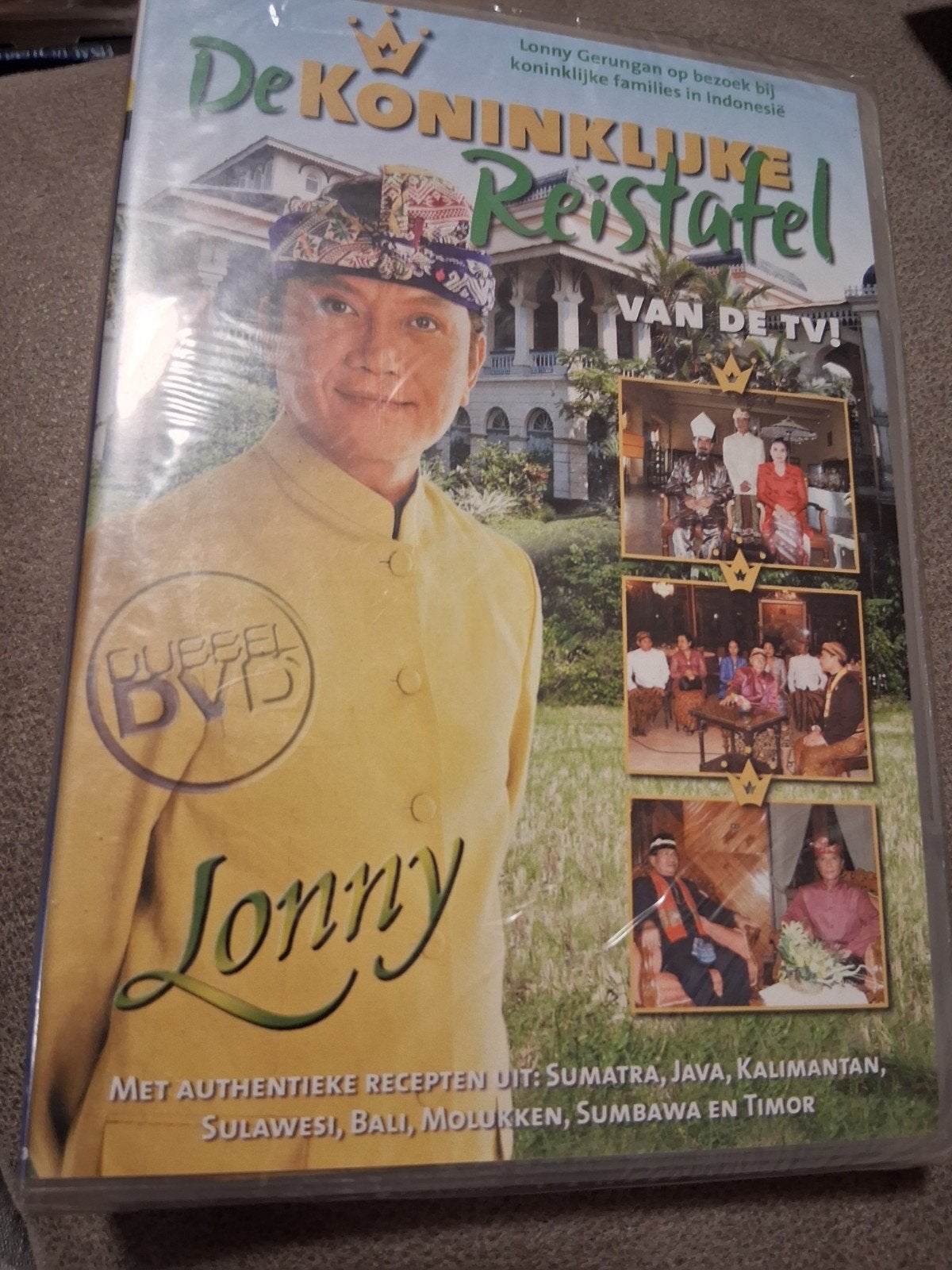 De Koninklijke Reistafel van de TV - Lonny Gerunga nieun DVD, Cd's en Dvd's, Alle leeftijden, Ophalen of Verzenden, Nieuw in verpakking