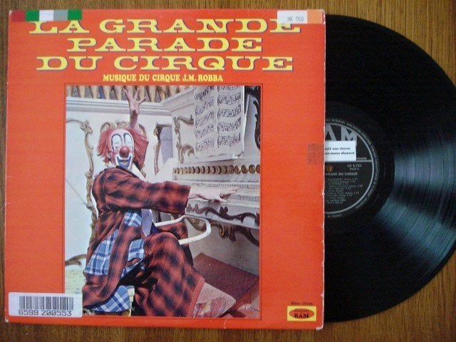 Le Grande Parade du Cirque - Musique du Cirque J.M. Robba, Ophalen of Verzenden, Gebruikt, 12 inch