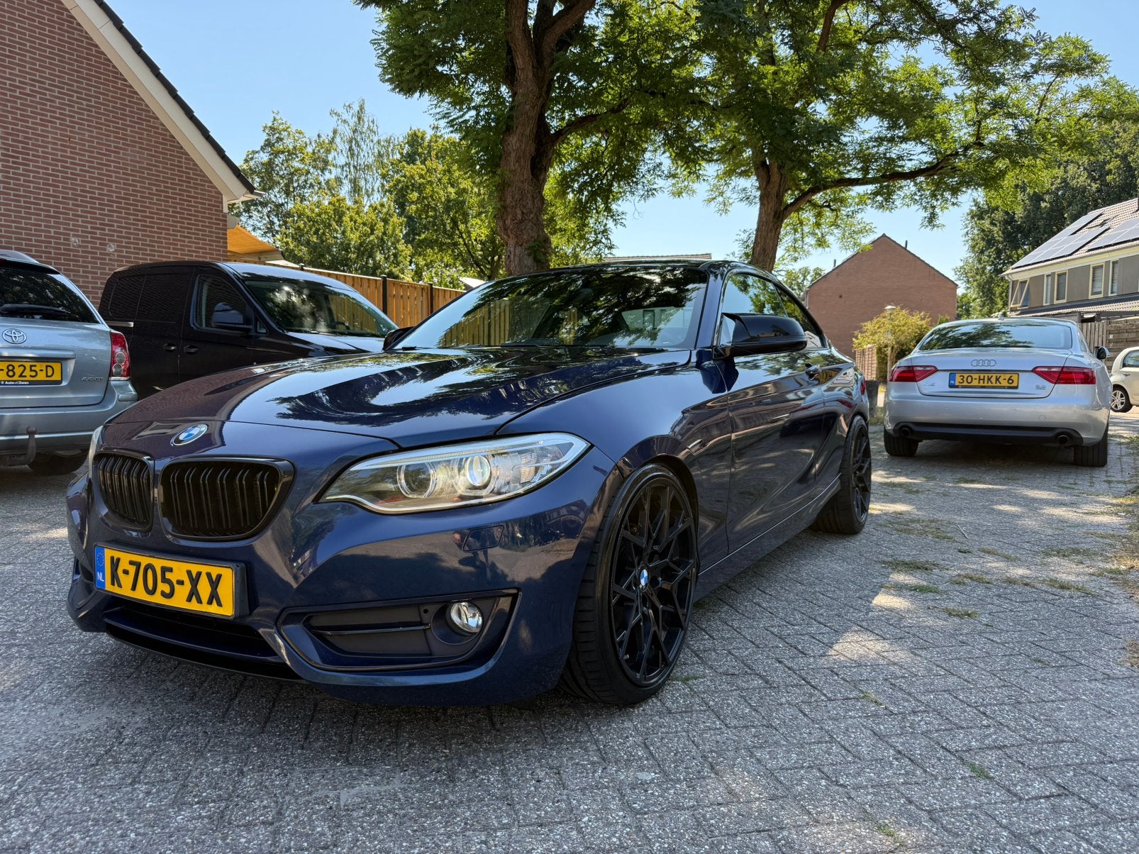 BMW 2-Serie 2.0 220D Automaat 2014 Blauw, Automaat, Achterwielaandrijving, 1995 cc, 4 cilinders