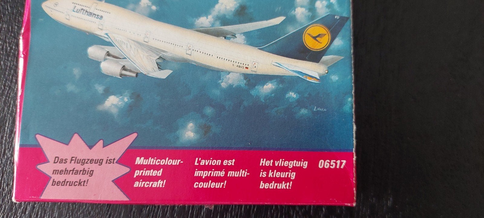 MODELBOUW vliegtuigje  REVELL MINIKITS BOEING 747 JUMBO, 1:72 tot 1:144, Revell, Nieuw, Ophalen of Verzenden