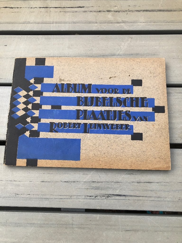 Album voor de Bijbelsche Plaatjes van Robert Leinweber, Ophalen, Zo goed als nieuw, Robert Leinweber, Plaatjesalbum
