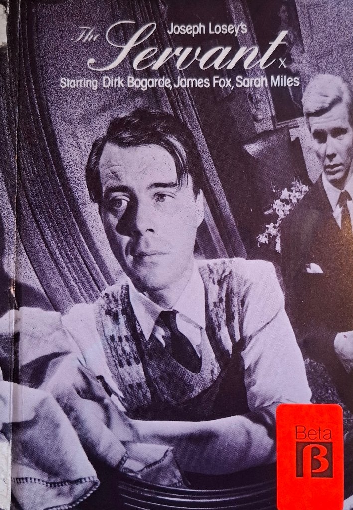 the Servant - Betamax - EMI Videogram #9004864, Cd's en Dvd's, Alle leeftijden, Ophalen of Verzenden, Zo goed als nieuw, Ex-rental