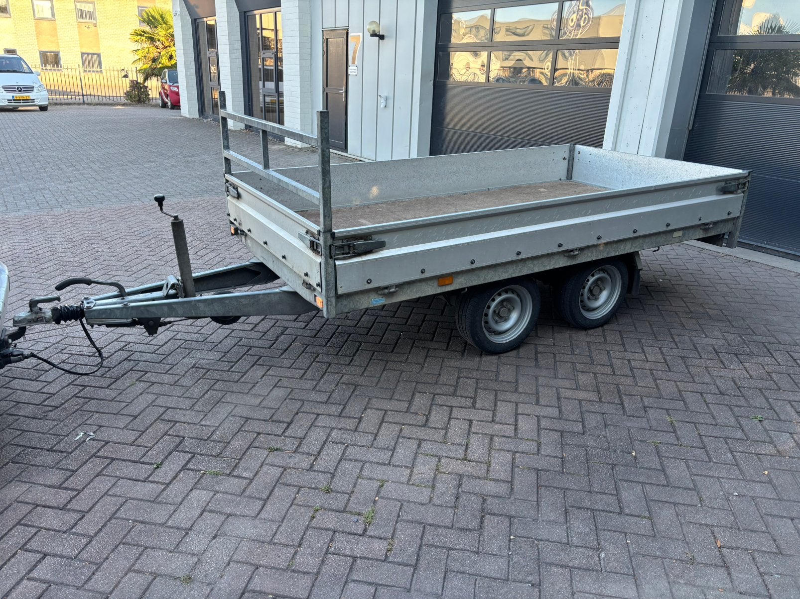 Hapert plateauwagen, Auto diversen, Aanhangers en Bagagewagens, Ophalen of Verzenden, Zo goed als nieuw