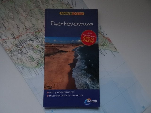 Fuerteventura ; anwb extra reisgids , met landkaart, Europa, Ophalen of Verzenden, Zo goed als nieuw, Reisgids of -boek