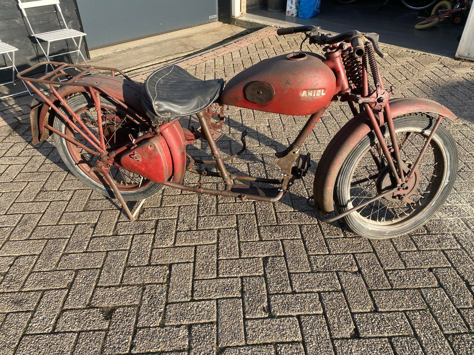 Ariel WNG 350 WW2 -XG 30740- 1942 Restauratie Project, Ophalen of Verzenden
