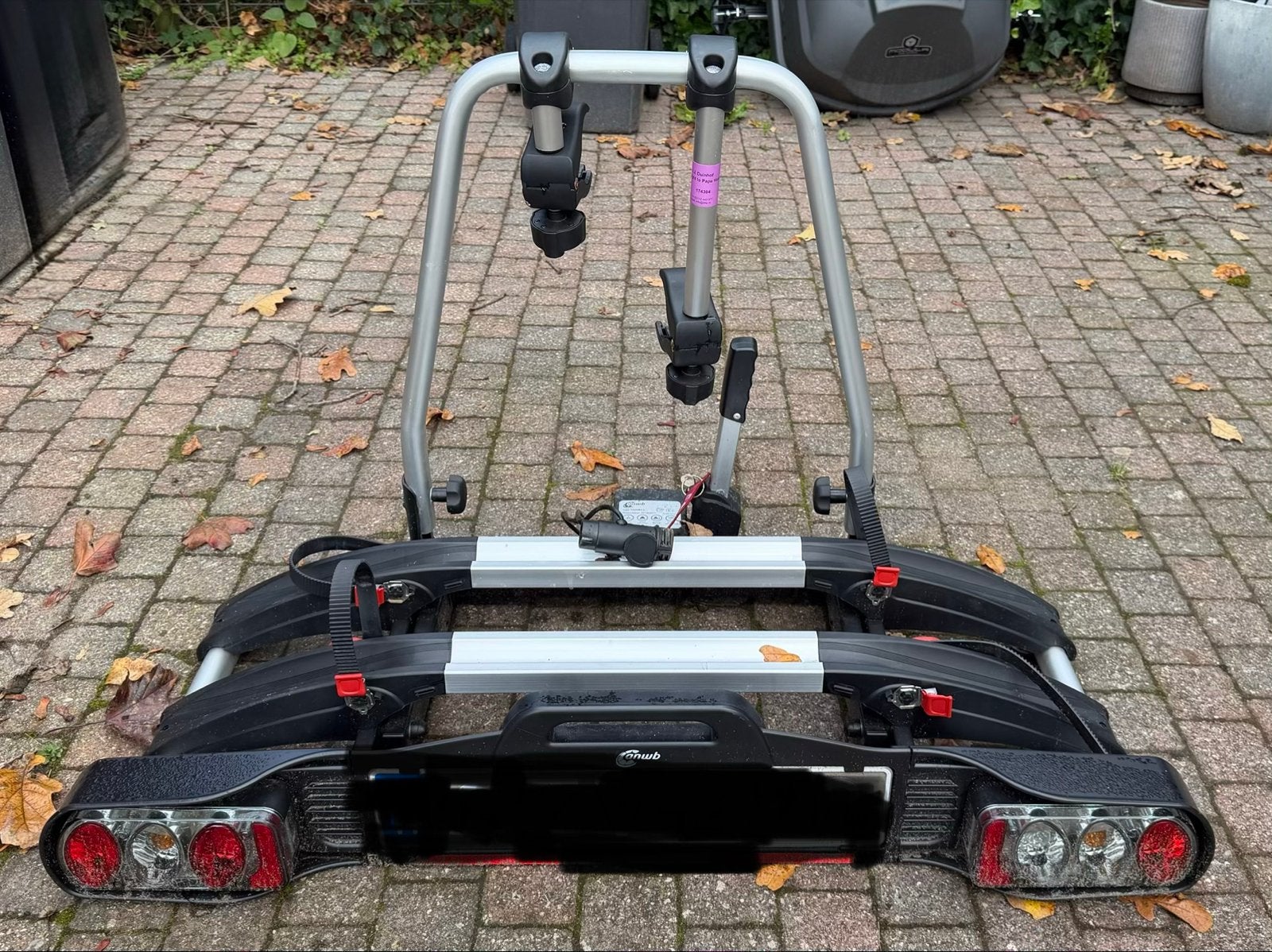 ANWB Touring II fietsendrager voor 2 fietsen, Auto diversen, Ophalen, Gebruikt, 2 fietsen, Trekhaakdrager