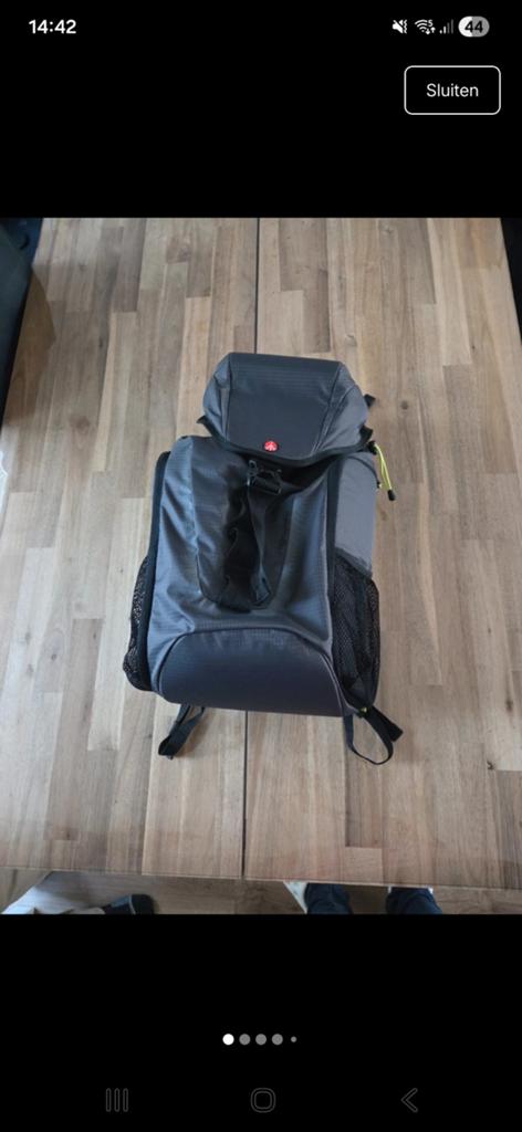 Manfrotto Hover 25 Camera Rugtas - Zo goed als nieuw, Ophalen of Verzenden, Zo goed als nieuw, Rugtas, Overige merken