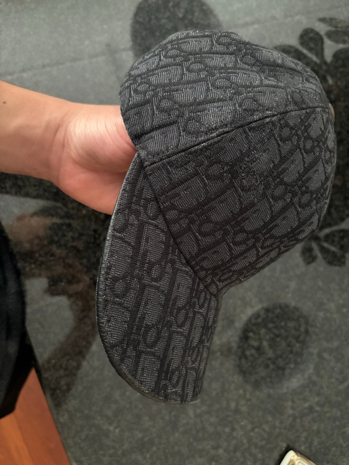 Dior Oblique Pet Originele - Zwart, Zo goed als nieuw, Kleding | Heren, Ophalen, Zo goed als nieuw, Pet