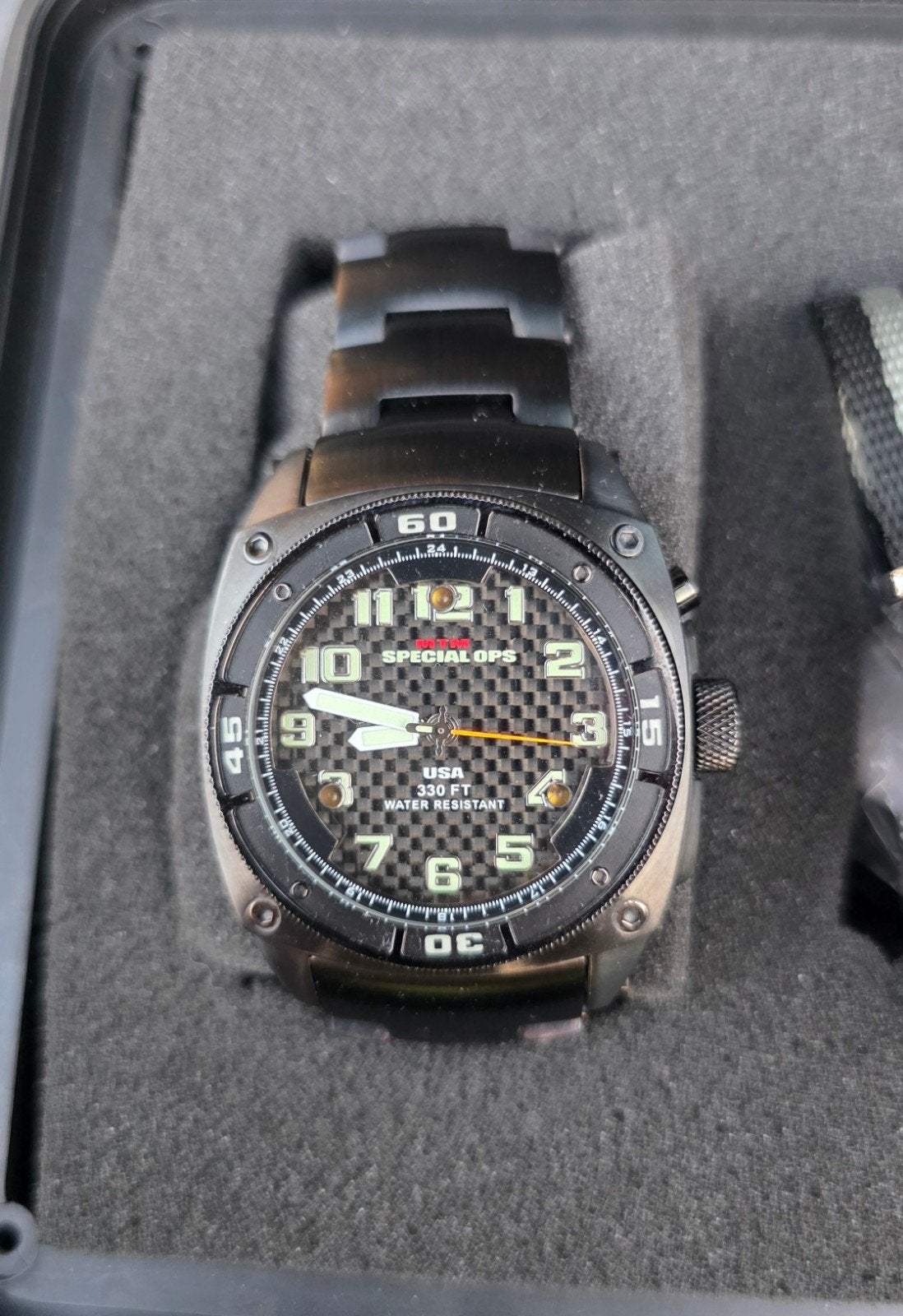 MTM Special Ops Black Hawk Tactisch Horloge, Overige merken, Staal, Staal, Polshorloge