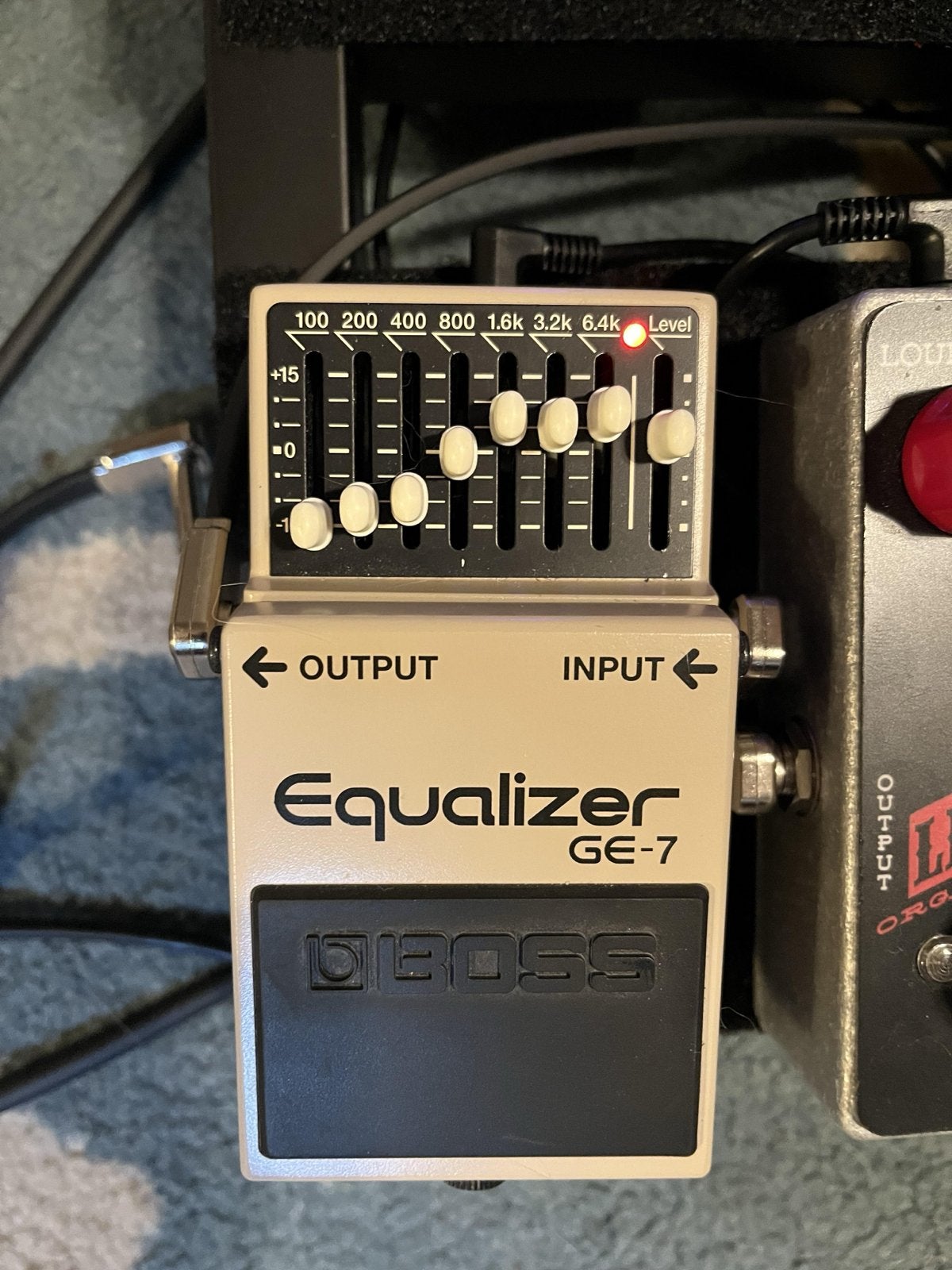 BOSS GE-7 Equalizer gitaarpedaal, Muziek en Instrumenten, Effecten, Ophalen of Verzenden, Gebruikt, Equalizer