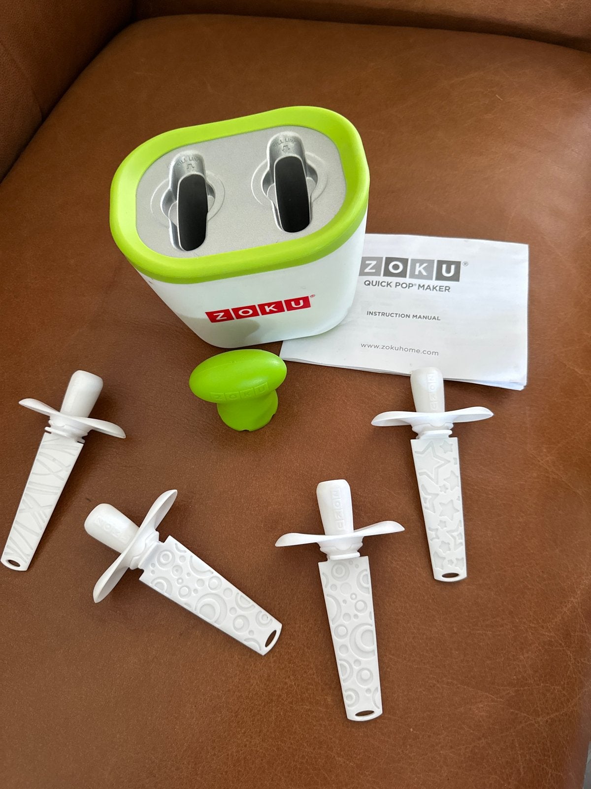 Zoku Quick Pop Maker - Maak zelf ijsjes in 7 minuten!, Ophalen, Kunststof, Meerkleurig, Overige merken
