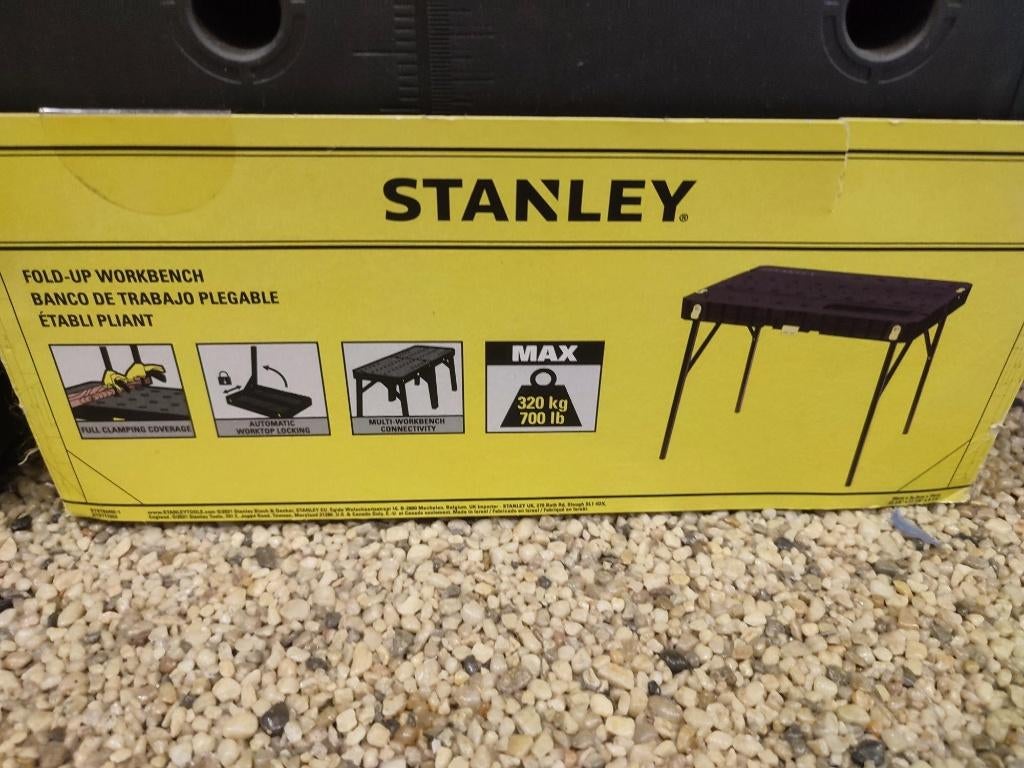 stanley werkbank, Ophalen of Verzenden, Nieuw, Inklapbaar