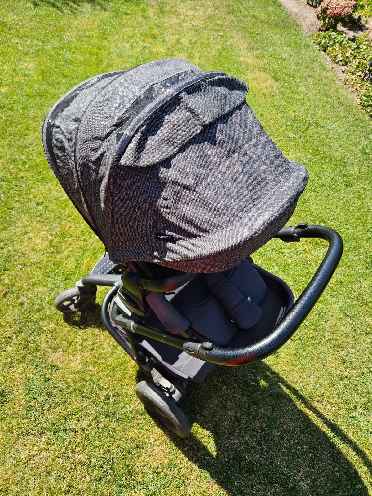 Easywalker Harvey 3 kinderwagen met wieg en voetenzak, Zo goed als nieuw, Combiwagen, Met reiswieg, Ophalen