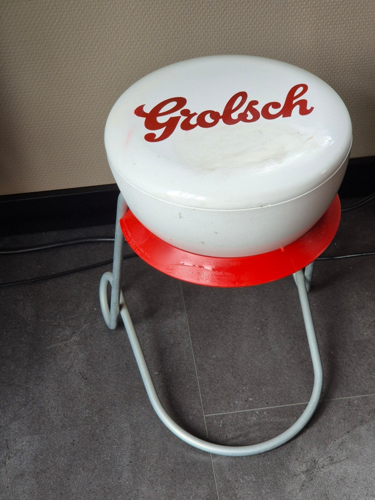 grolsch beugel tafel, Ophalen, Grolsch