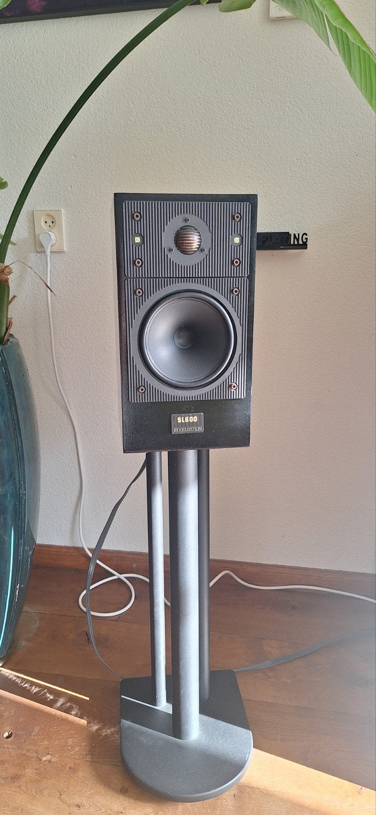 Celestion SL600 Boekenplank Luidsprekers met Stands, Gebruikt, Inclusief standaarden, Boekenplank luidspreker, Ophalen