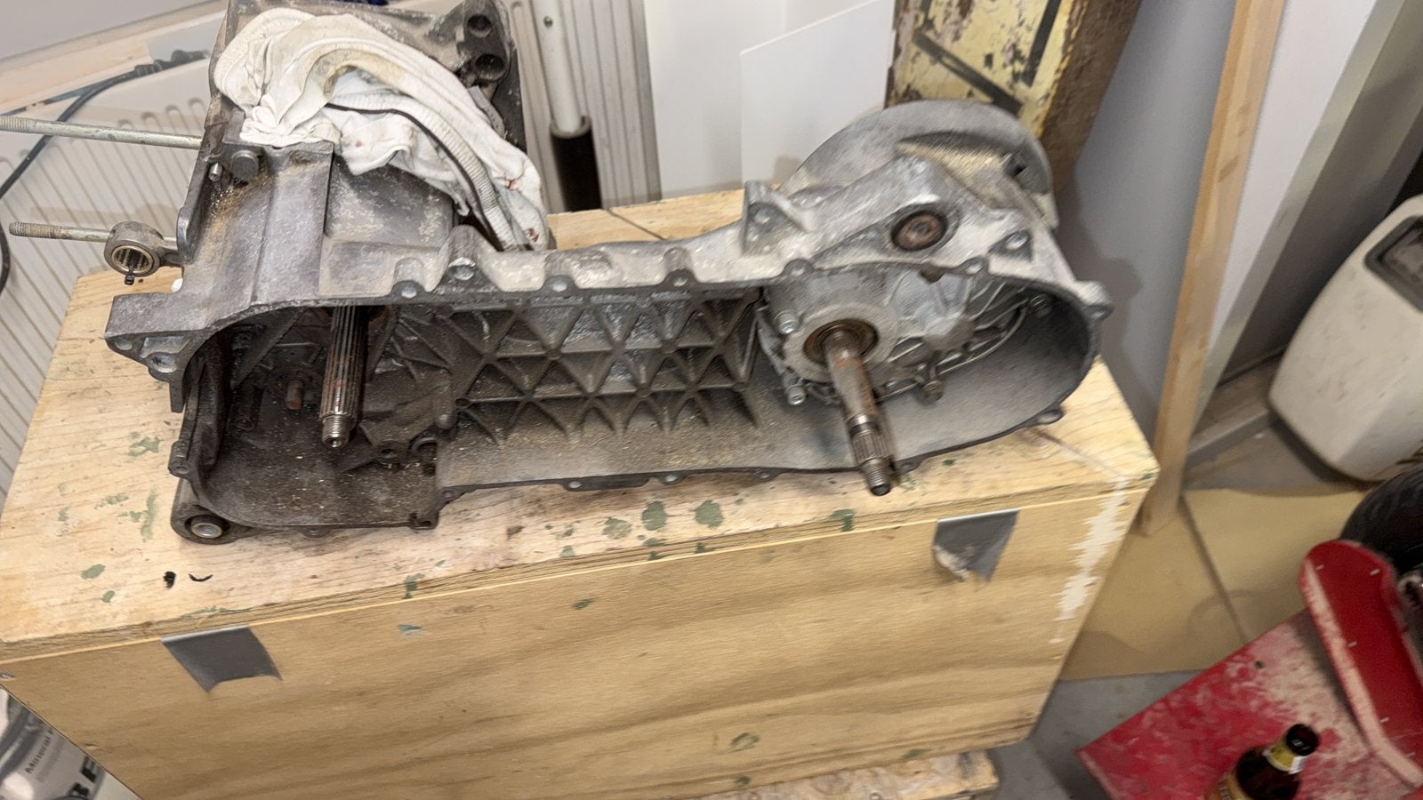 SKR LX 125cc blok, Ophalen, Gereviseerd
