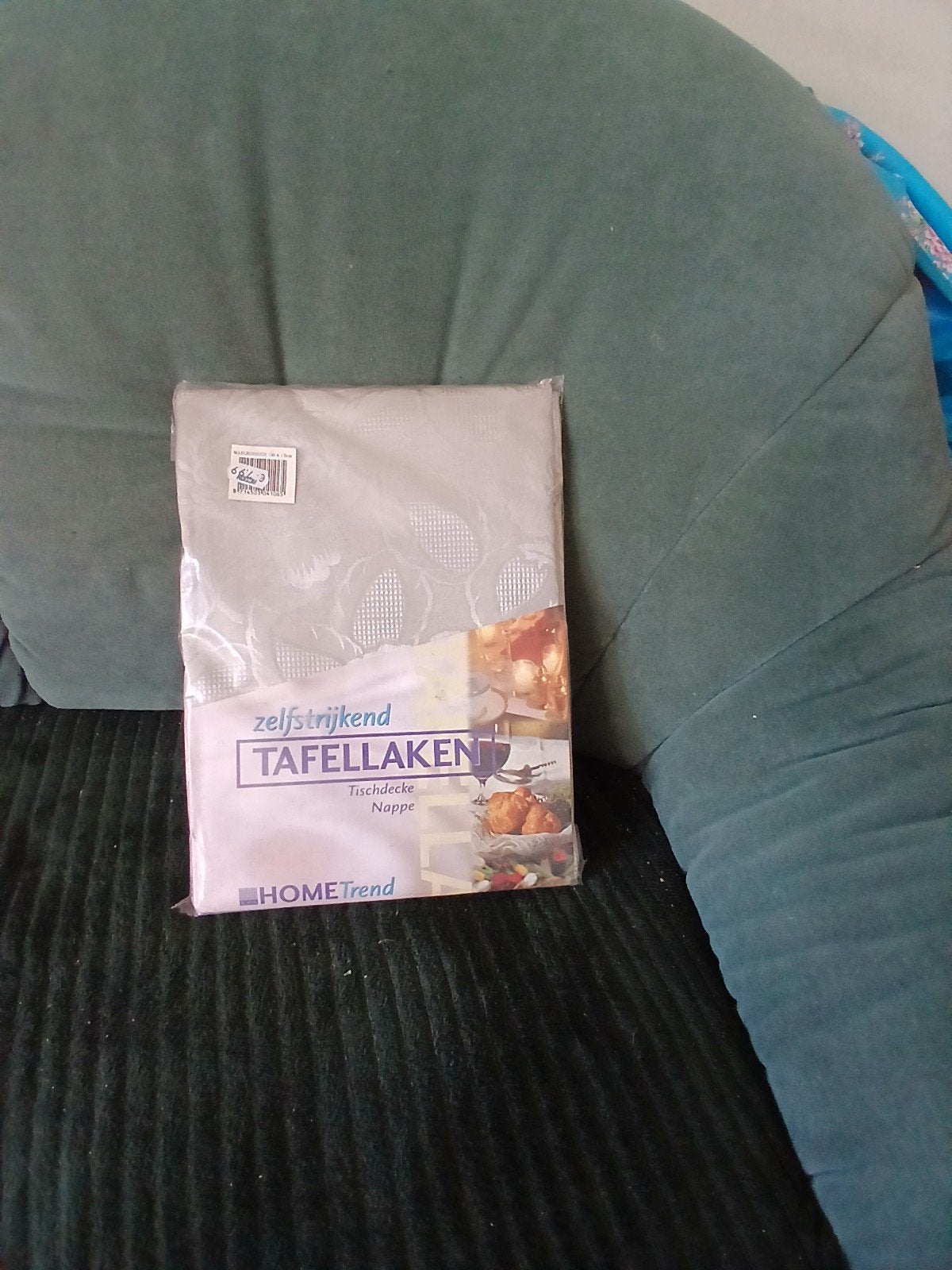 Tafellaken, Ophalen, Rechthoek