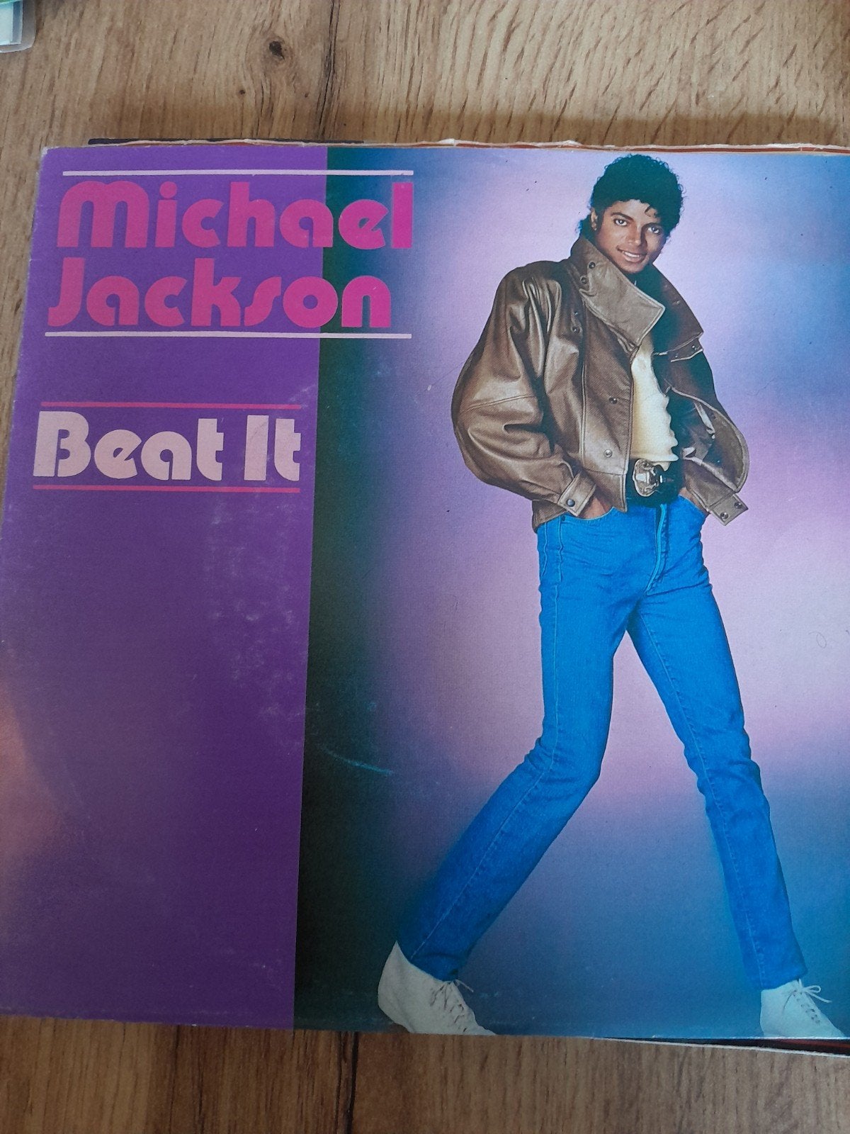 Michael jackson 7inch beat lt, Ophalen of Verzenden, Zo goed als nieuw, Pop