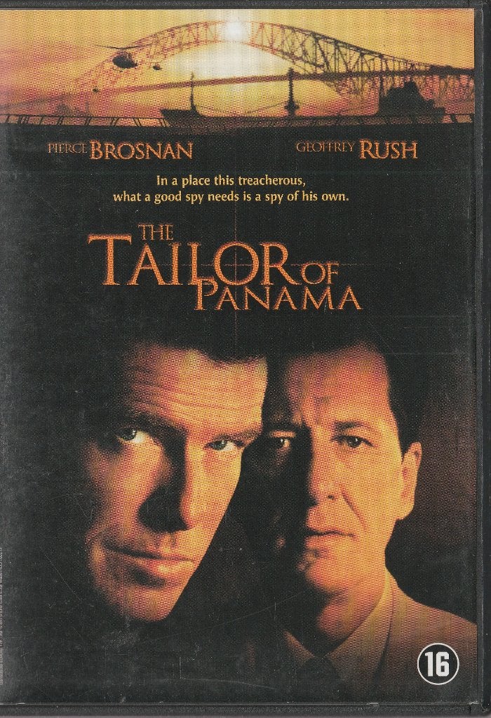 02) The Tailor of Panama: met Pierce Brosnan & Geoffrey Rush, Vanaf 16 jaar, Ophalen of Verzenden, Gebruikt, Actiethriller