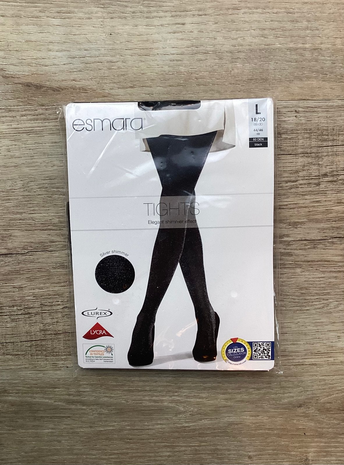 Zwarte glitterpanty (L), nieuw!, Zwart, Nieuw, Ophalen of Verzenden, Maat 44/46 (L)