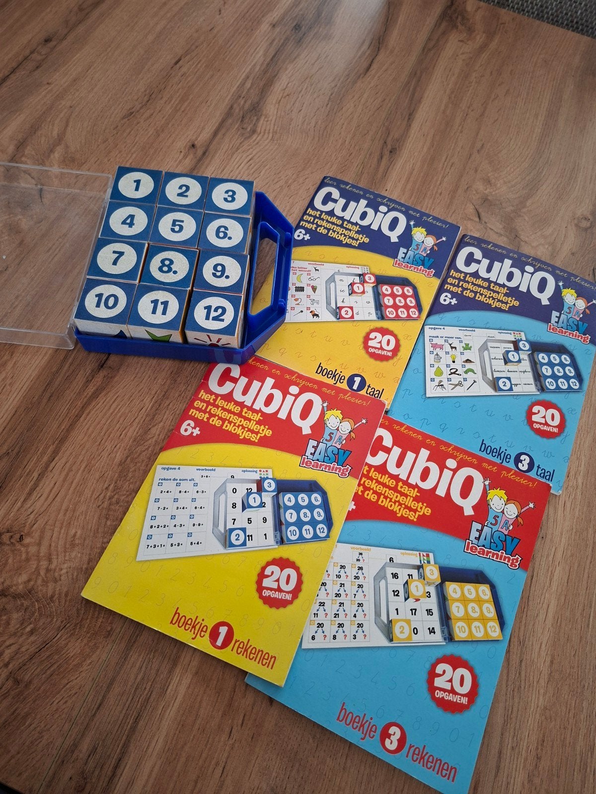 Cubiq met taal en rekenboekjes, Ophalen of Verzenden