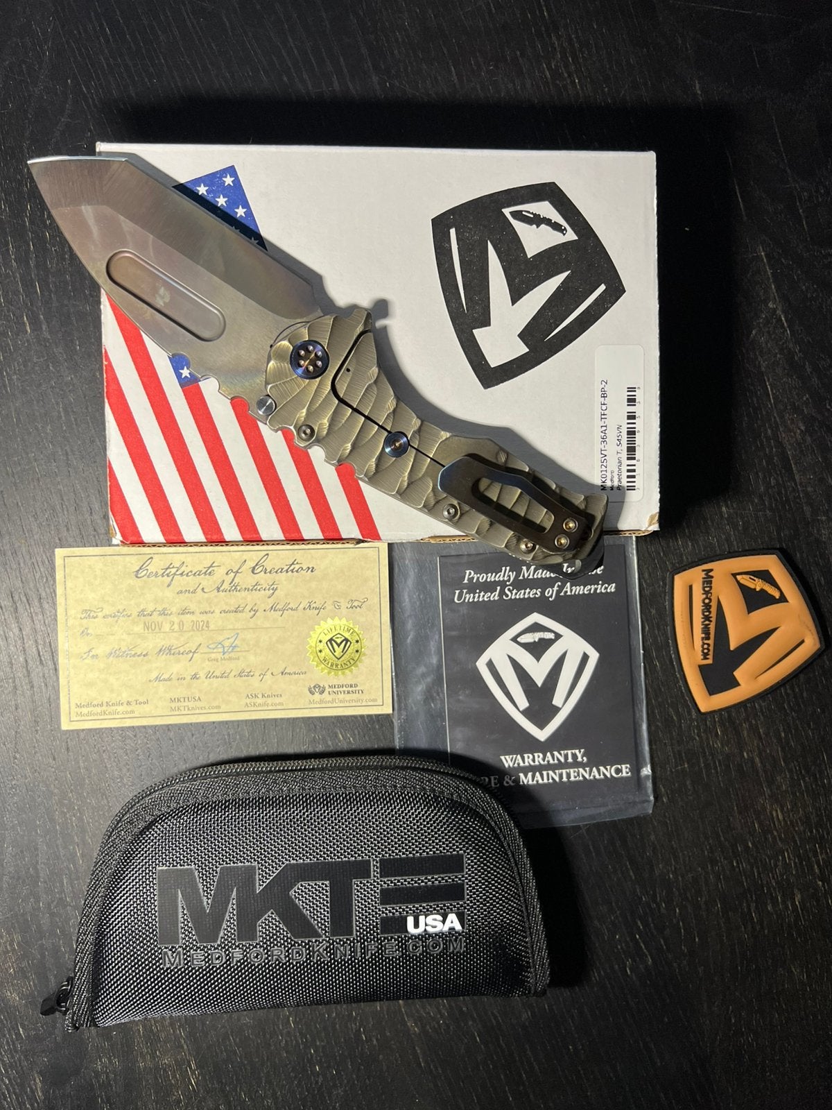Medford Praetorian T s45vn Vulcan Predator Scales, Amerika, Overige typen, Overige soorten, Ophalen of Verzenden