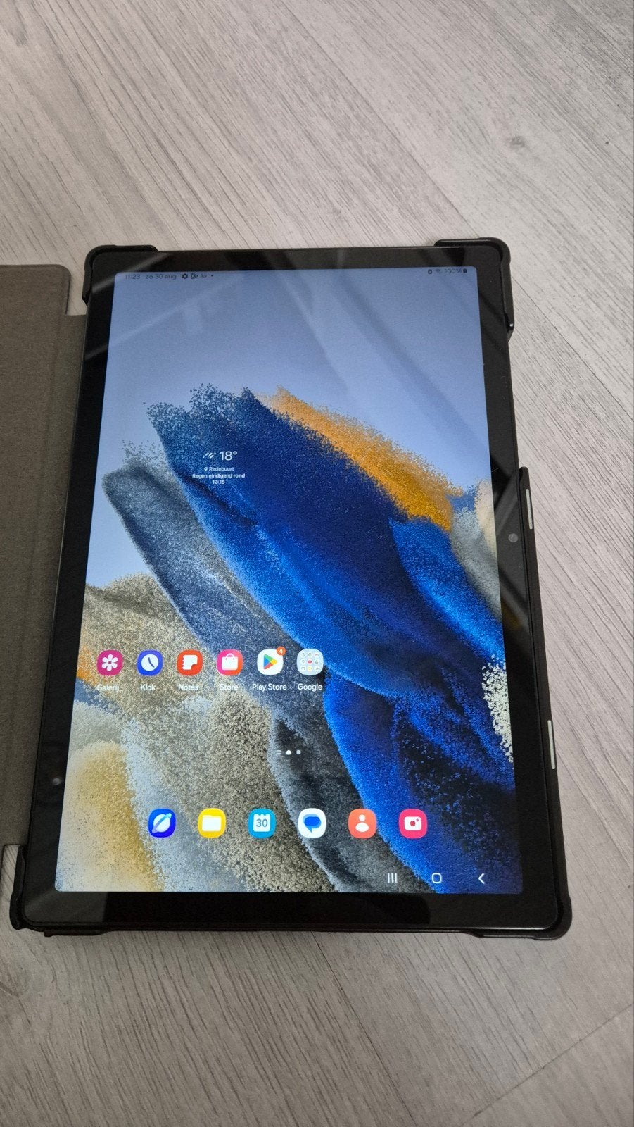 Samsung Galaxy Tab A8 (SM-X200) met cover, Computers en Software, Android Tablets, 10 inch, 32 GB, Ophalen of Verzenden, Zo goed als nieuw