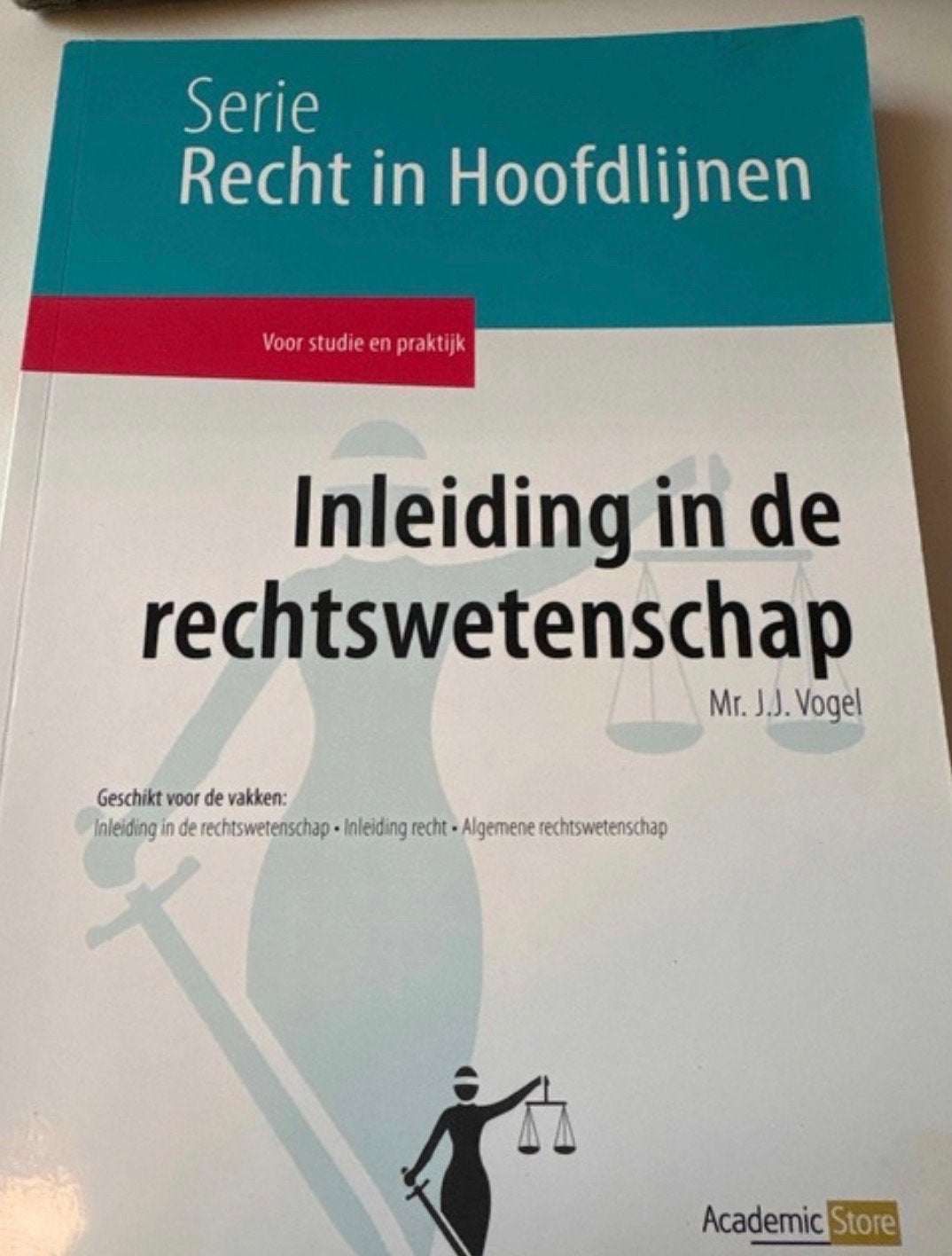 Inleiding in de rechtswetenschap, Ophalen of Verzenden, Gamma, Nieuw, HBO