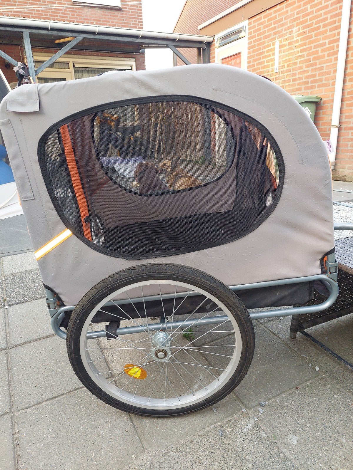 Fietskar voor middel grote honden, Ophalen, Hondenkar