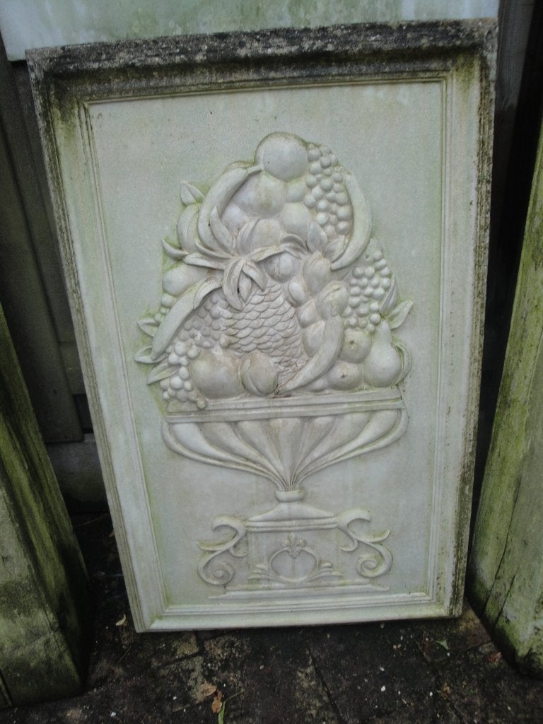 tuinschilderij  fruitmand, Ophalen