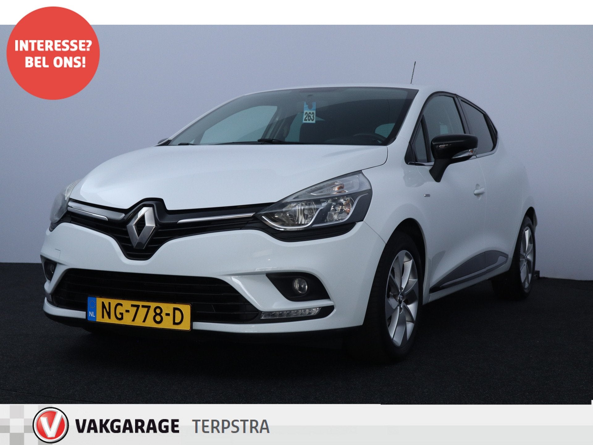 Renault Clio 0.9 TCe Limited/ Trekhaak/ 16'' LMV/ DAB+/ Navi, Voorwielaandrijving, 898 cc, Stof, Gebruikt