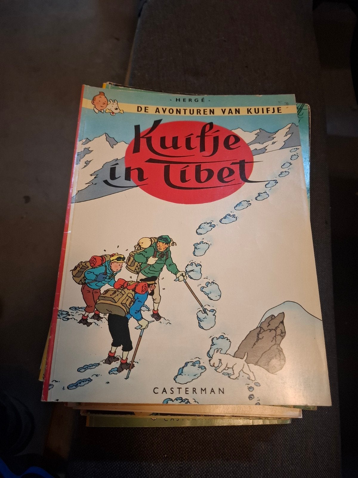 Kuifje stripboeken, Meerdere stripboeken, Ophalen, Gelezen, Hergé