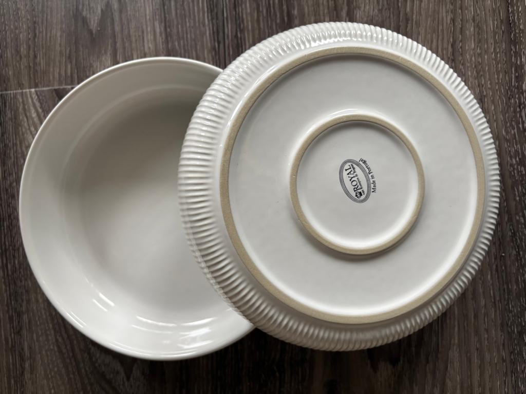 2x diep bord Royal (van Kempen & Berger), Ophalen, Zo goed als nieuw, Bord(en), Overige stijlen