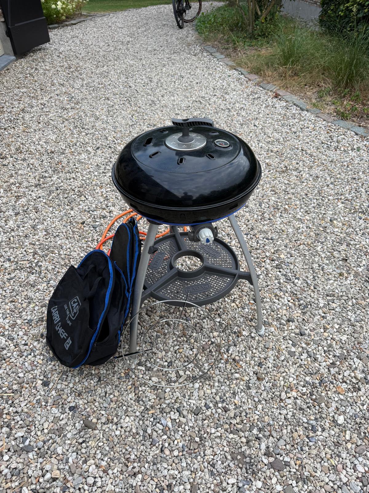 Cadac skottelbraai, Ophalen, Zo goed als nieuw