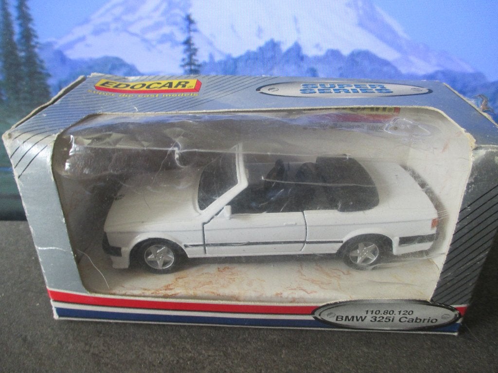 1:38 BMW E30 323 Cabriolet - Edocar, Hobby en Vrije tijd, Ophalen of Verzenden, Nieuw, Auto, Overige merken