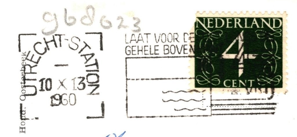 968023	Utrecht	1960 Ziekenhuis	Militair	Oog in Al	Gelopen, Ophalen of Verzenden, 1940 tot 1960, Gelopen, Utrecht