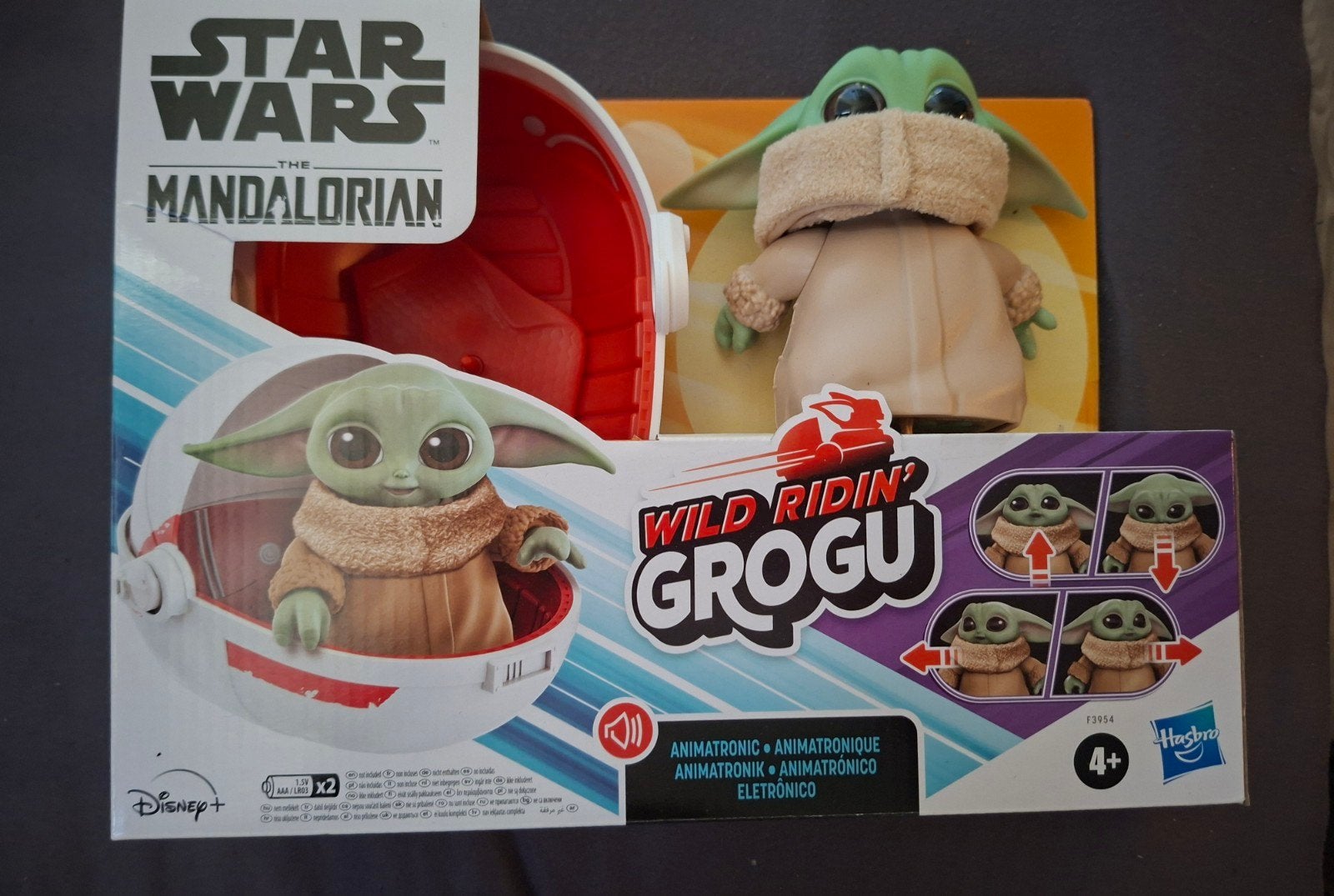 Wild Ridin Grogu Star Wars the Mandalorian the Child, Ophalen of Verzenden, Nieuw, Actiefiguurtje