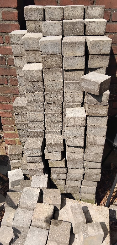 Gratis op te halen, Ophalen, Gebruikt, Beton, Klinkers