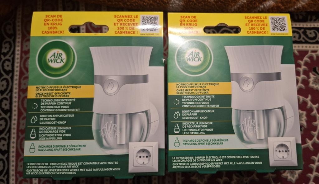 Air Wick Elektrische Geurverspreider - Nieuw, Ophalen, Nieuw, Kunststof, Modern
