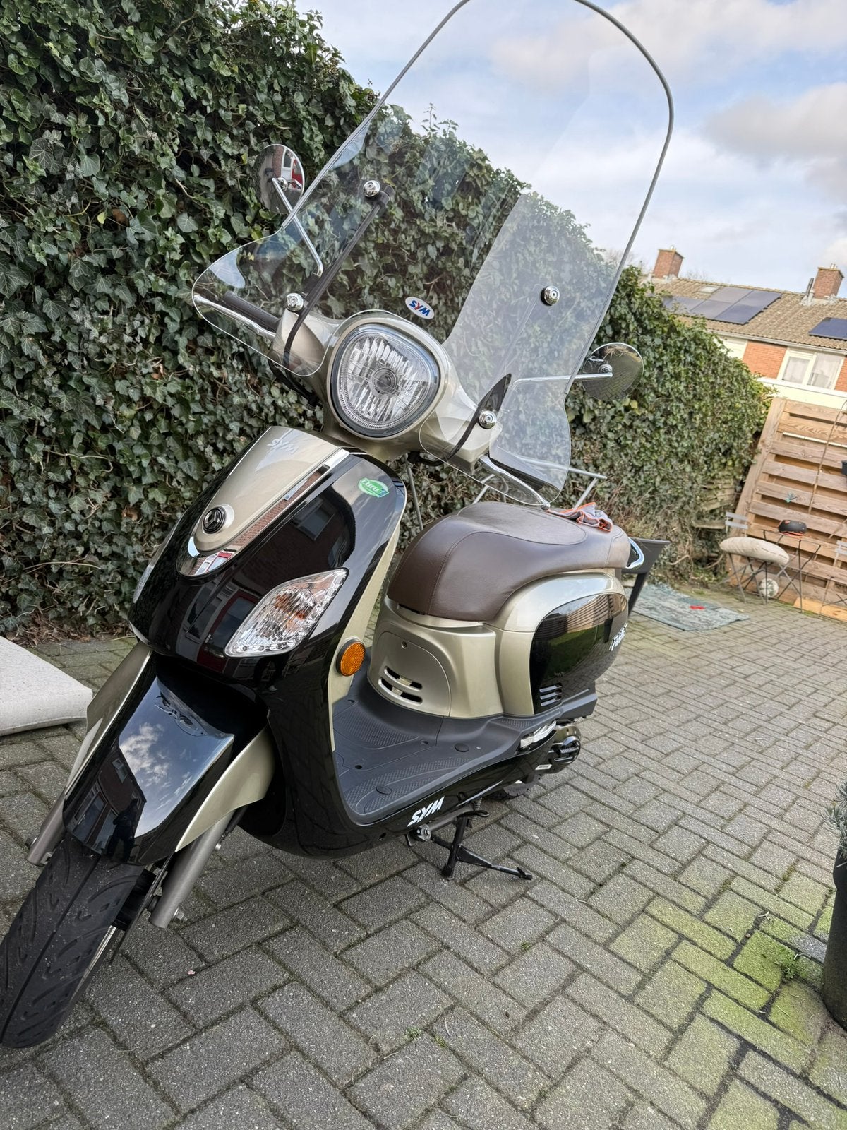 Sym Fiddle 3, Ophalen, Zo goed als nieuw, Benzine, Fiddle