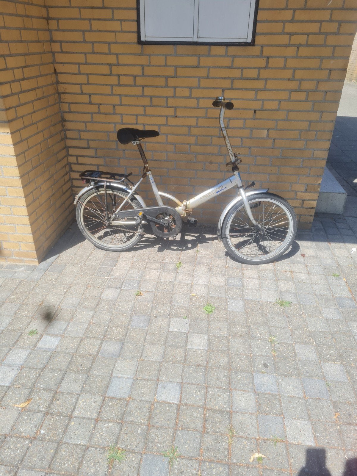 vouwfiets Freedom m traprem niet de mooiste maar doet prima, Gebruikt, Totaal opvouwbaar, Ophalen, Overige merken