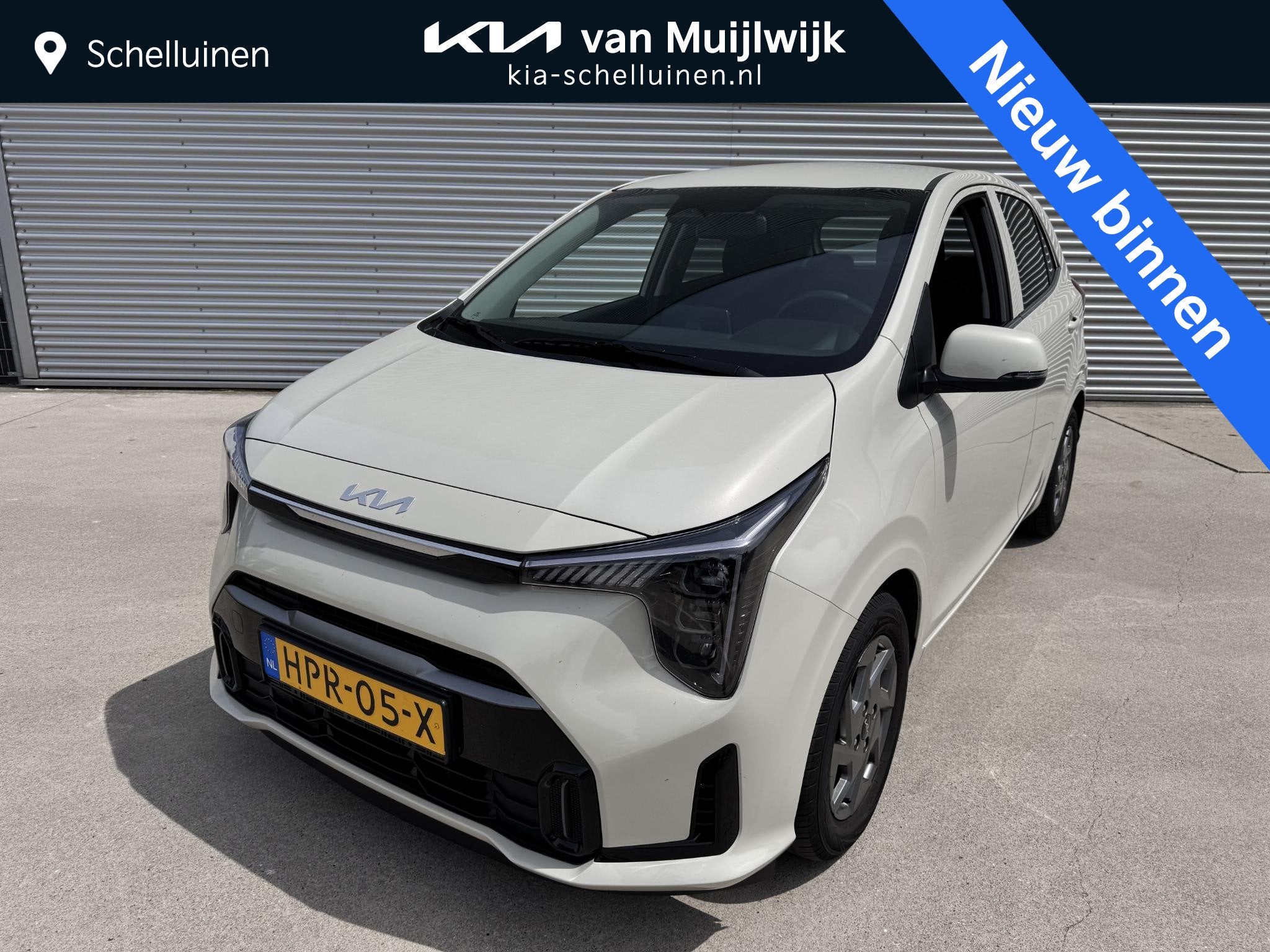 Kia Picanto 1.0 DPI DynamicPlusLine MilkyBeige | Privacyglas, Auto's, Kia, Voorwielaandrijving, Stof, Euro 6, 4 stoelen