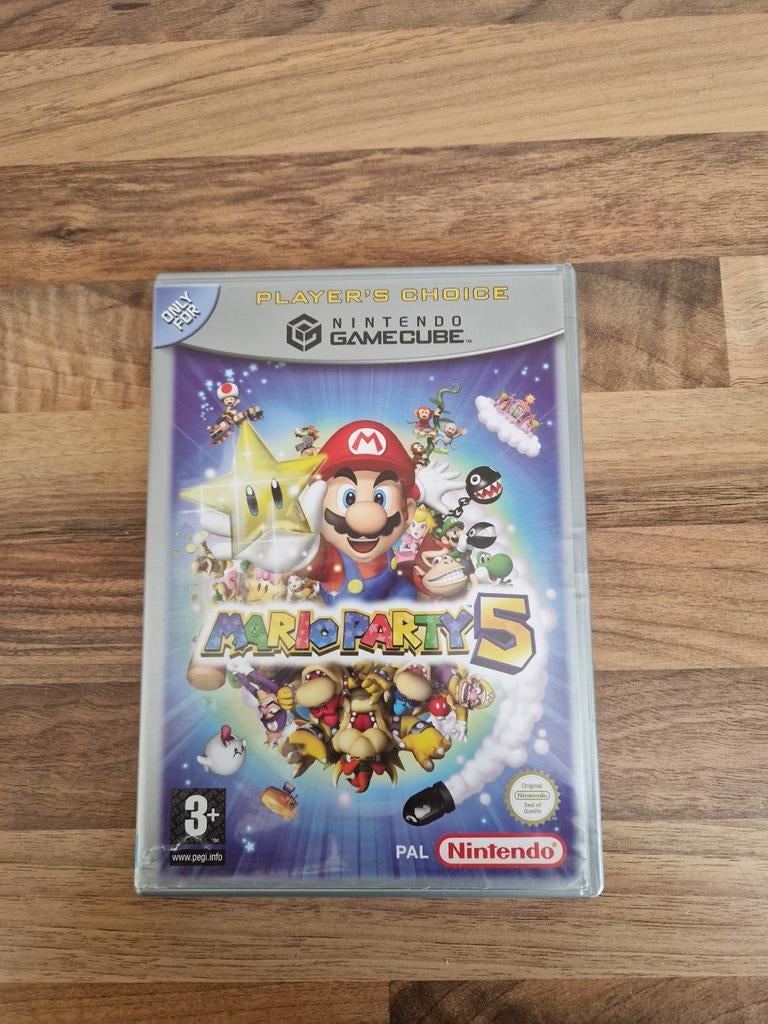 Mario Party 5 Nintendo GameCube, Spelcomputers en Games, Games | Nintendo GameCube, Gebruikt, Overige genres, Eén computer, Ophalen of Verzenden