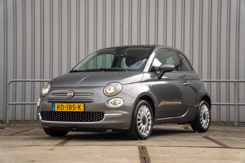 Fiat 500 1.2 Lounge Airco Cruise Pano PDC D-Riem recent VV, Auto's, Fiat, Voorwielaandrijving, Stof, 840 kg, 23 km/l