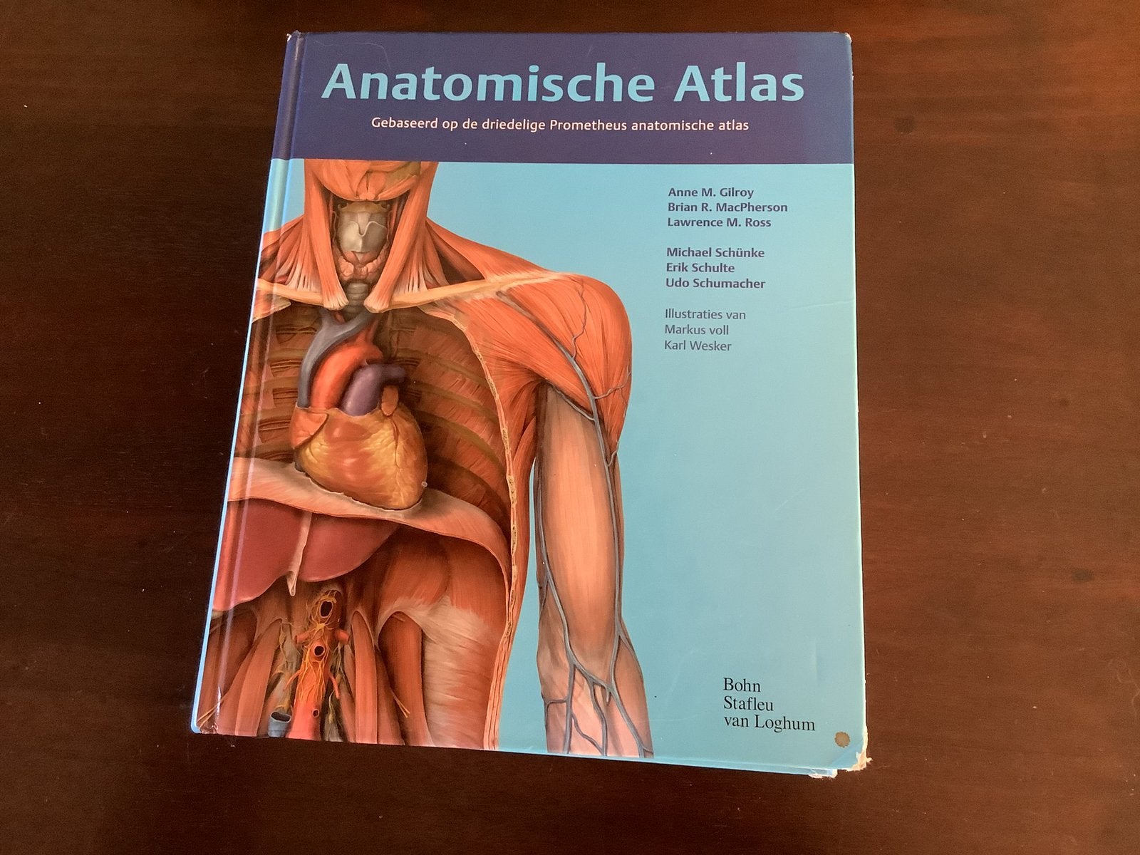 Prometheus anatomische  atlas - A.M. Gilroy, Ophalen of Verzenden, Beta, Zo goed als nieuw, HBO