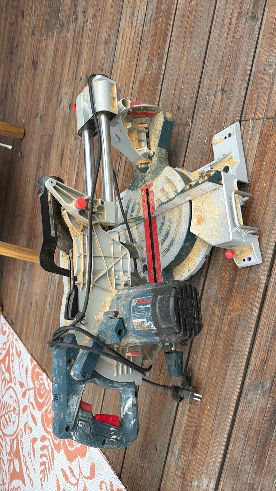 Bosch GCM80SJ, afkortzaag, Ophalen