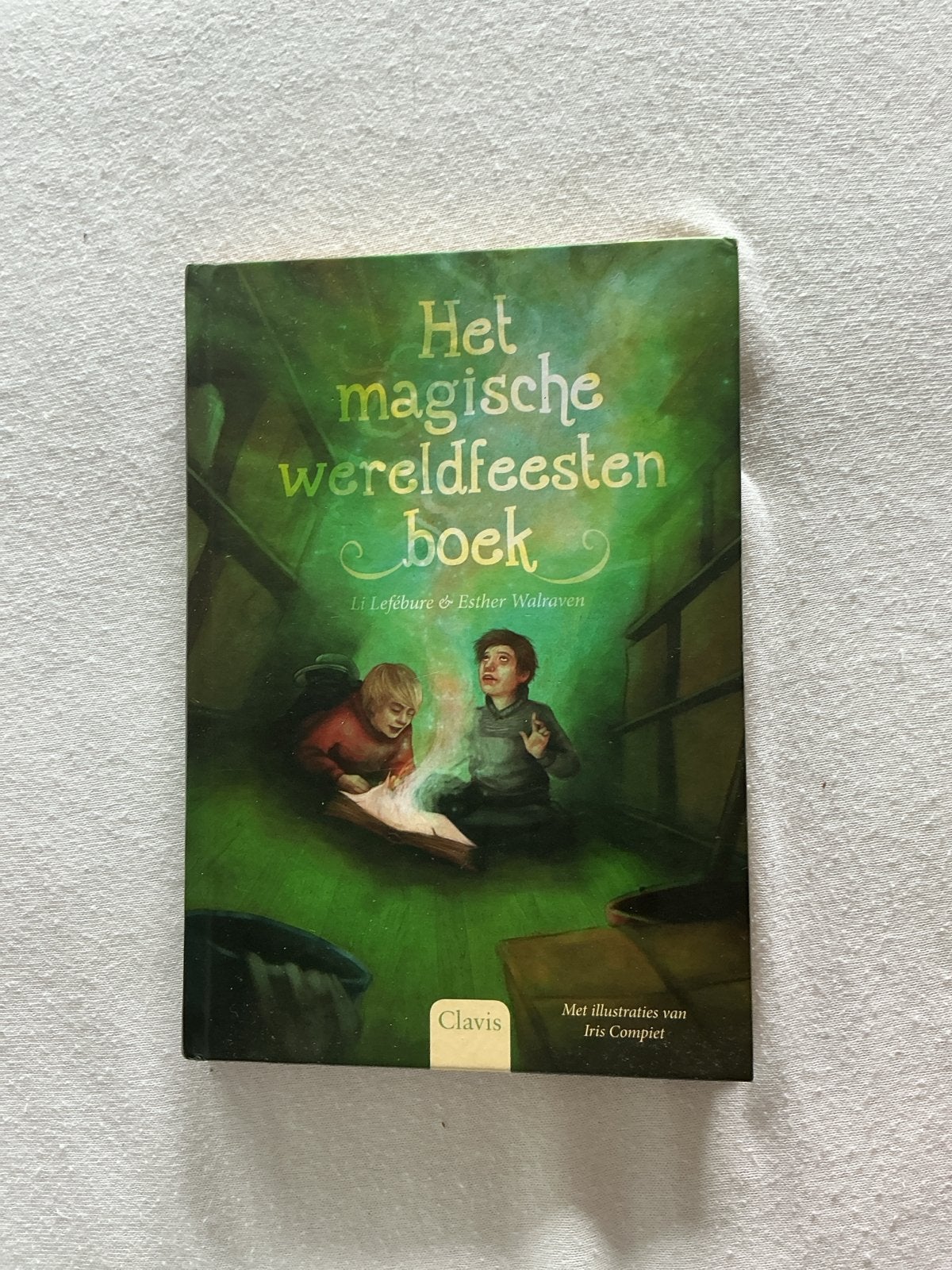 Het magische wereldfeesten boek - Li Lefebure & Esther Walra, Boeken, Ophalen of Verzenden, Gelezen, Fictie