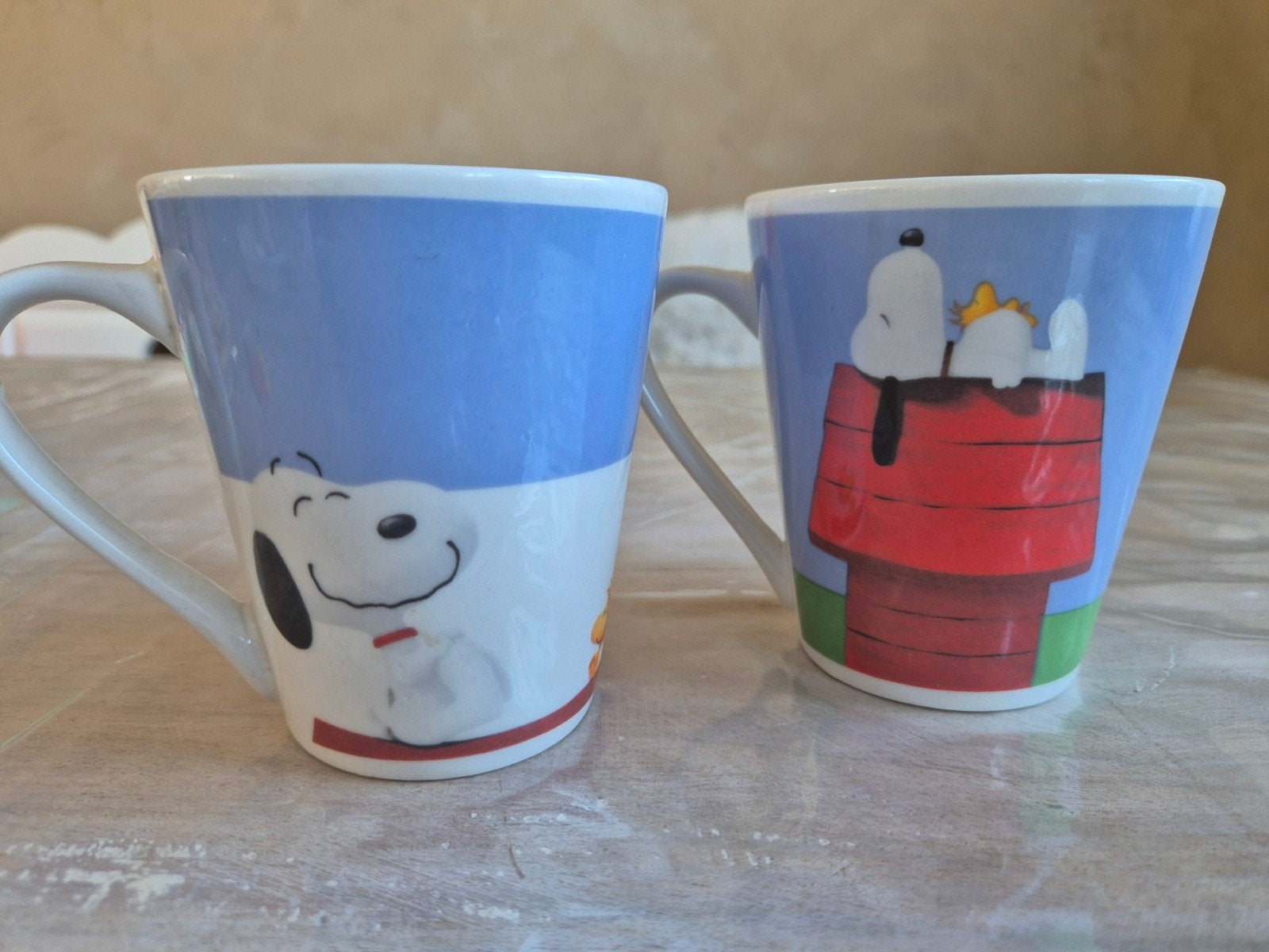 Snoopy mokken - uitgebracht voor de film Charlie  Brown 2015, Ophalen of Verzenden, Zo goed als nieuw