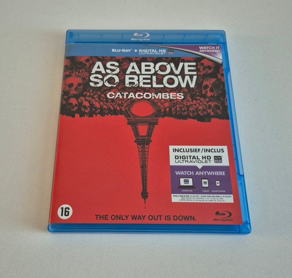 As Above So Below Blu-Ray Horror 2014 NL, Horror, Vanaf 16 jaar, Nederlands, Film