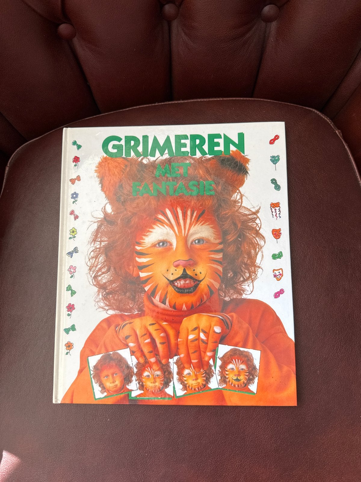 Grimeren met Fantasie - Boek voor schminken, Ophalen of Verzenden, Gelezen, Overige onderwerpen, Geschikt voor kinderen